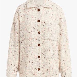 Favorite Daughter Cream Tweed Jacket